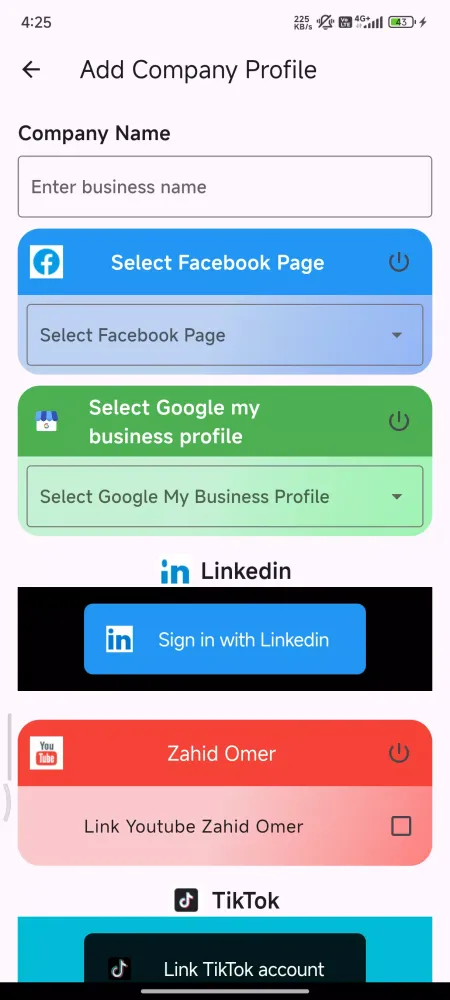 Ảnh chụp màn hình của Share Nest
