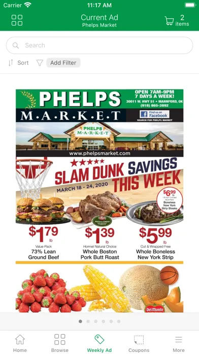 Phelps Market Ekran Görüntüleri
