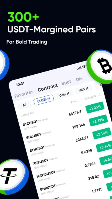 Capturas de tela do Phemex Pro: Crypto Trading