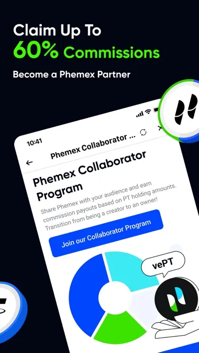 Capturas de tela do Phemex Pro: Crypto Trading