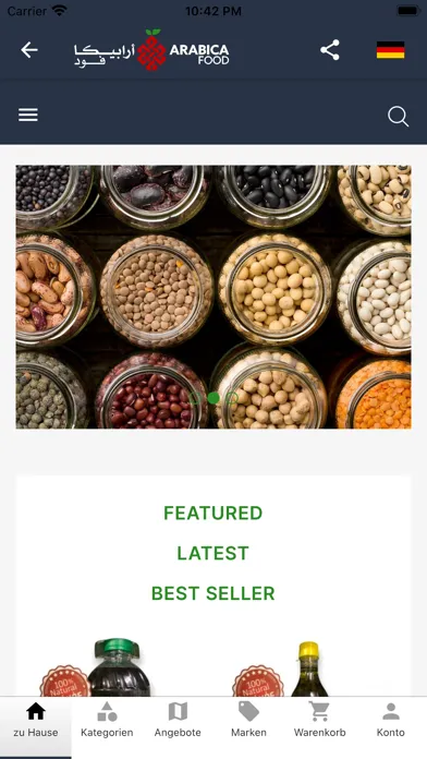 Arabica food Ekran Görüntüleri