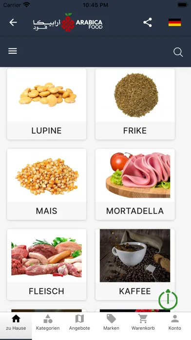 Arabica food Ekran Görüntüleri