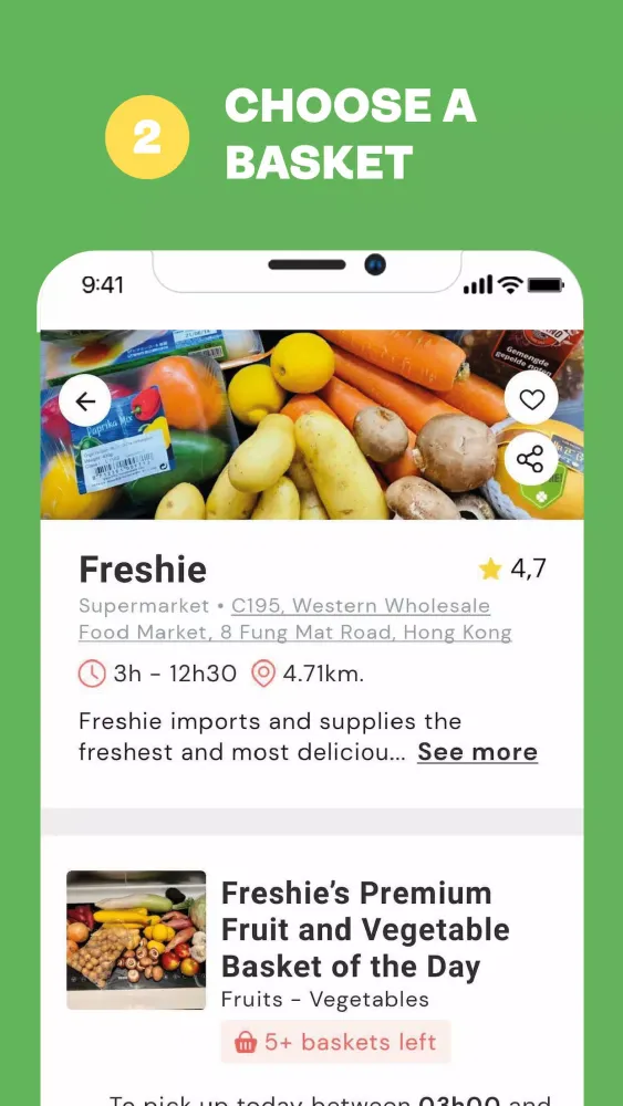 Phenix, anti-waste groceries سکرین شاٹس
