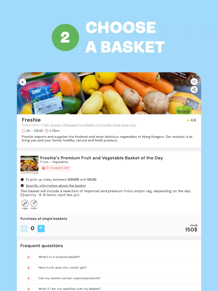 Phenix, anti-waste groceries سکرین شاٹس