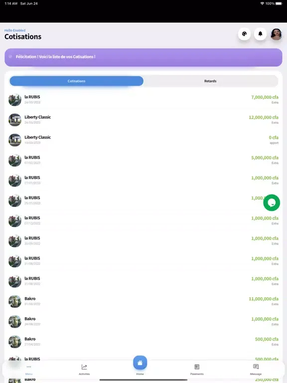 Phenix Client iPad 应用截图