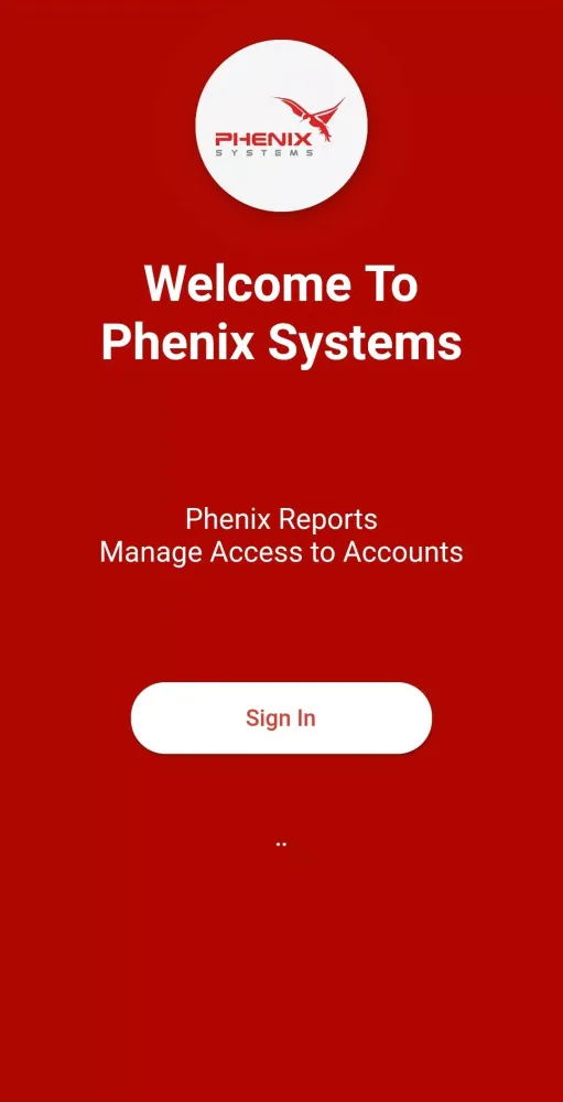 Capturas de tela do Phenix Reports