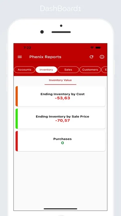 Phenix Reports سکرین شاٹس