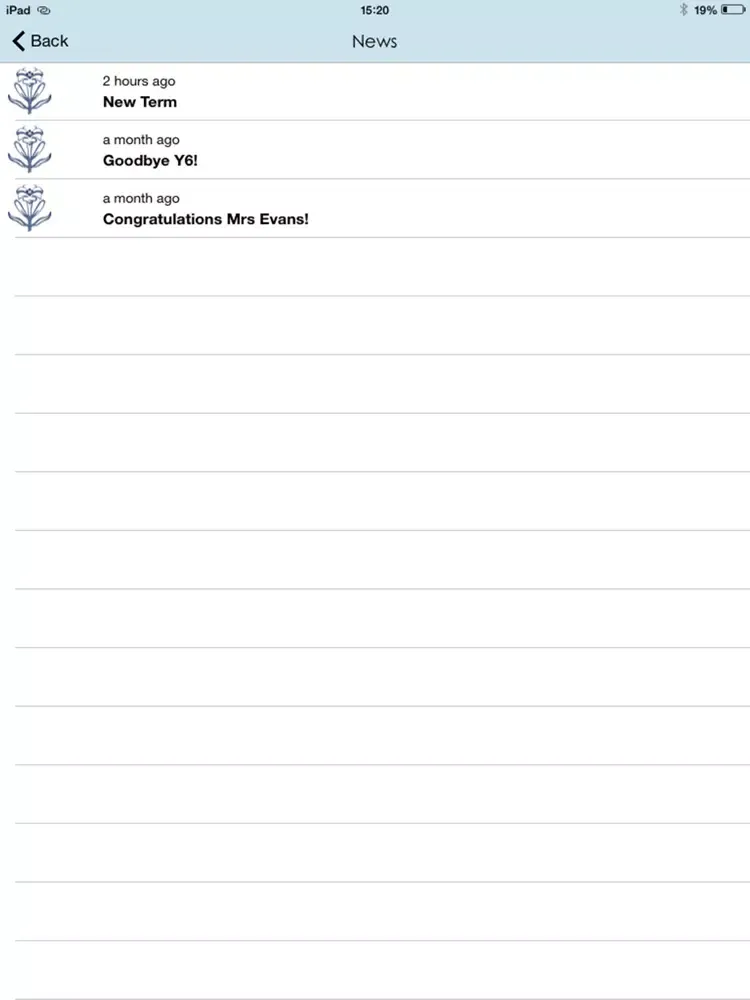 Zrzuty ekranu St. Mary's Catholic Primary School iPad 