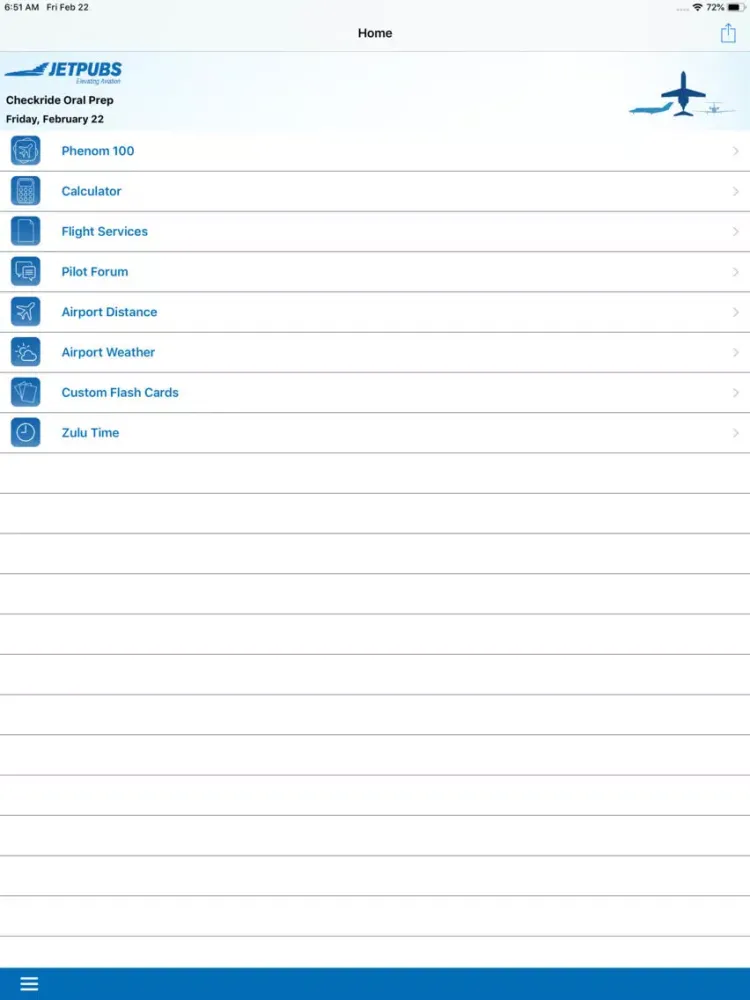 Phenom 100 Study App iPad 应用截图