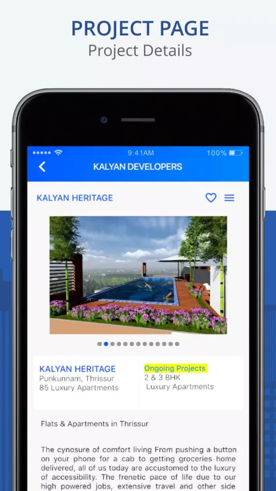 Tangkapan layar Kalyan Developers