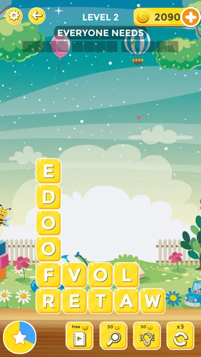 Capturas de tela do Word Maker: Word spelling Game