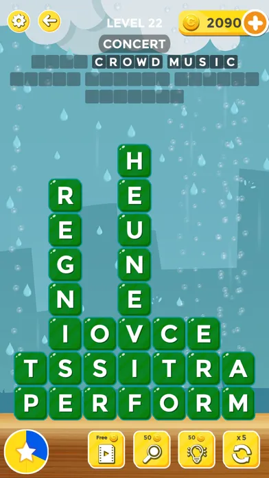Capturas de tela do Word Maker: Word spelling Game