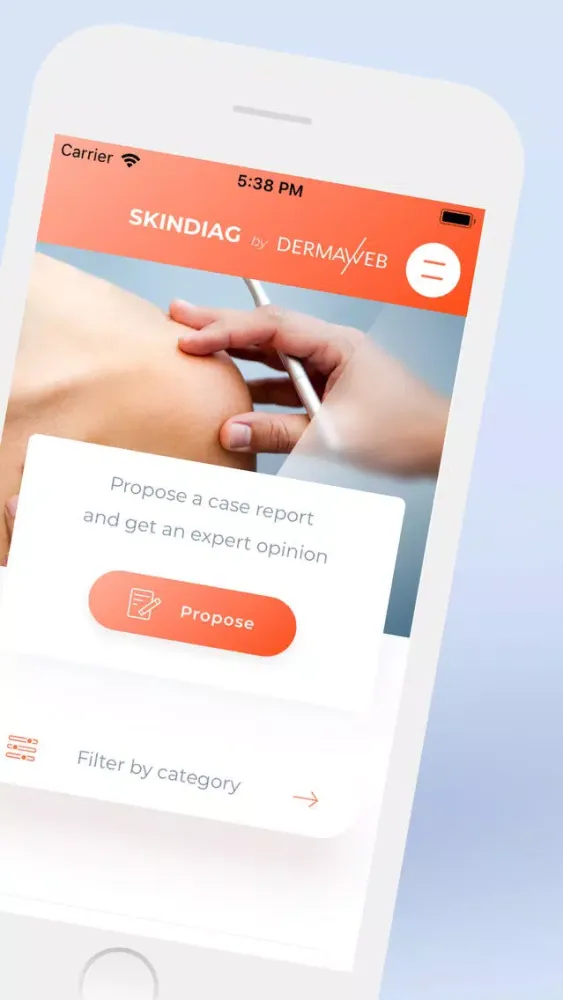 Zrzuty ekranu SKINDIAG by Dermaweb