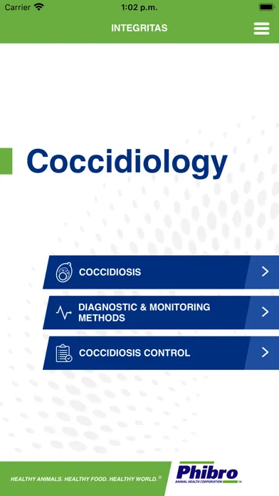 ภาพหน้าจอของ Integritas Coccidiology