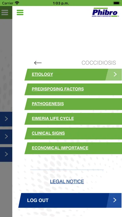 ภาพหน้าจอของ Integritas Coccidiology