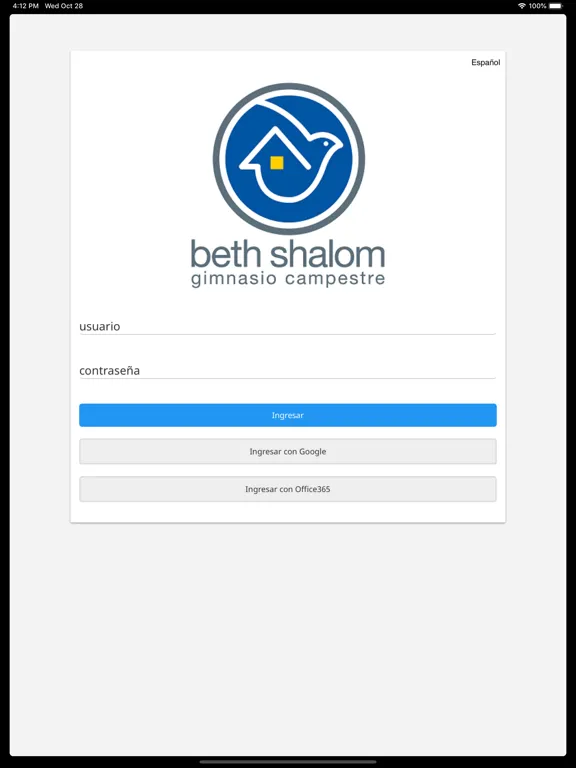 Zrzuty ekranu Beth Shalom Gimnasio Campestre iPad 