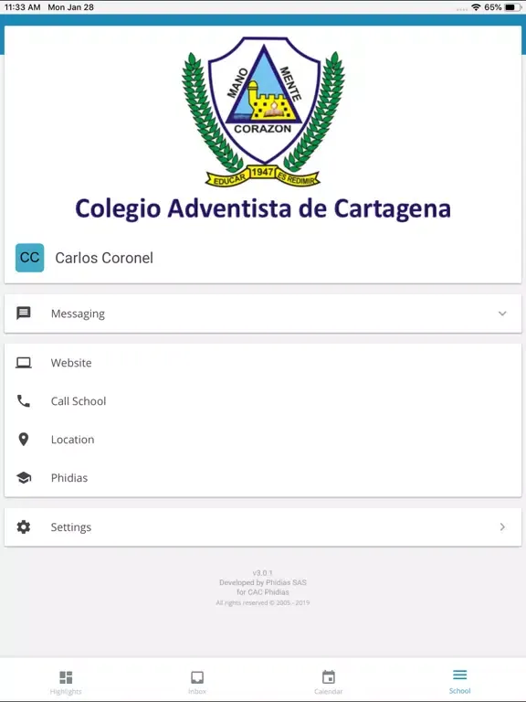 تصاویر CAC Phidias iPad 