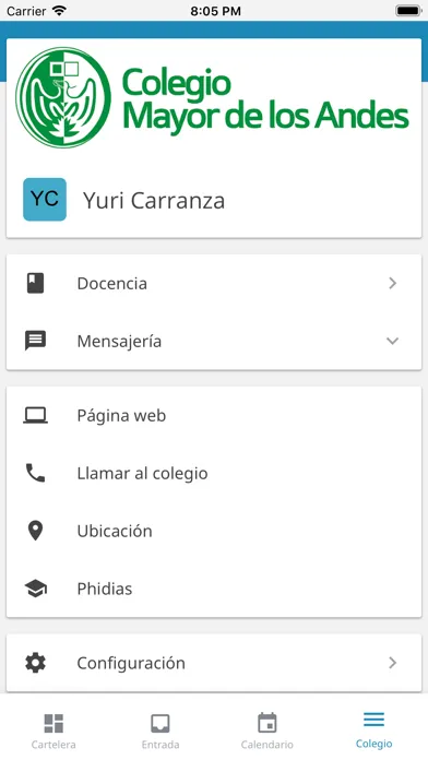 Colegio Mayor de los Andes应用截图