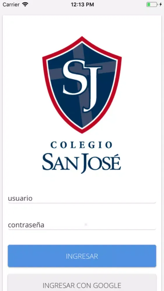 Zrzuty ekranu Colegio San José