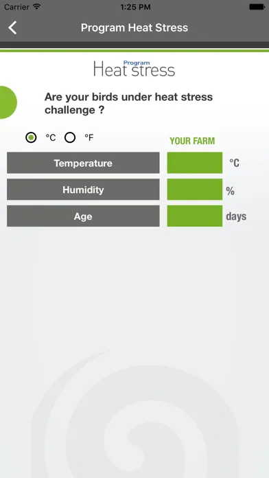 Program Heat stress Poultry Ekran Görüntüleri
