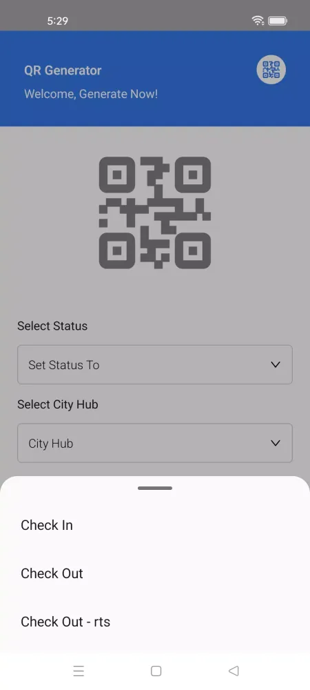Tangkapan layar Philex QR Scanner