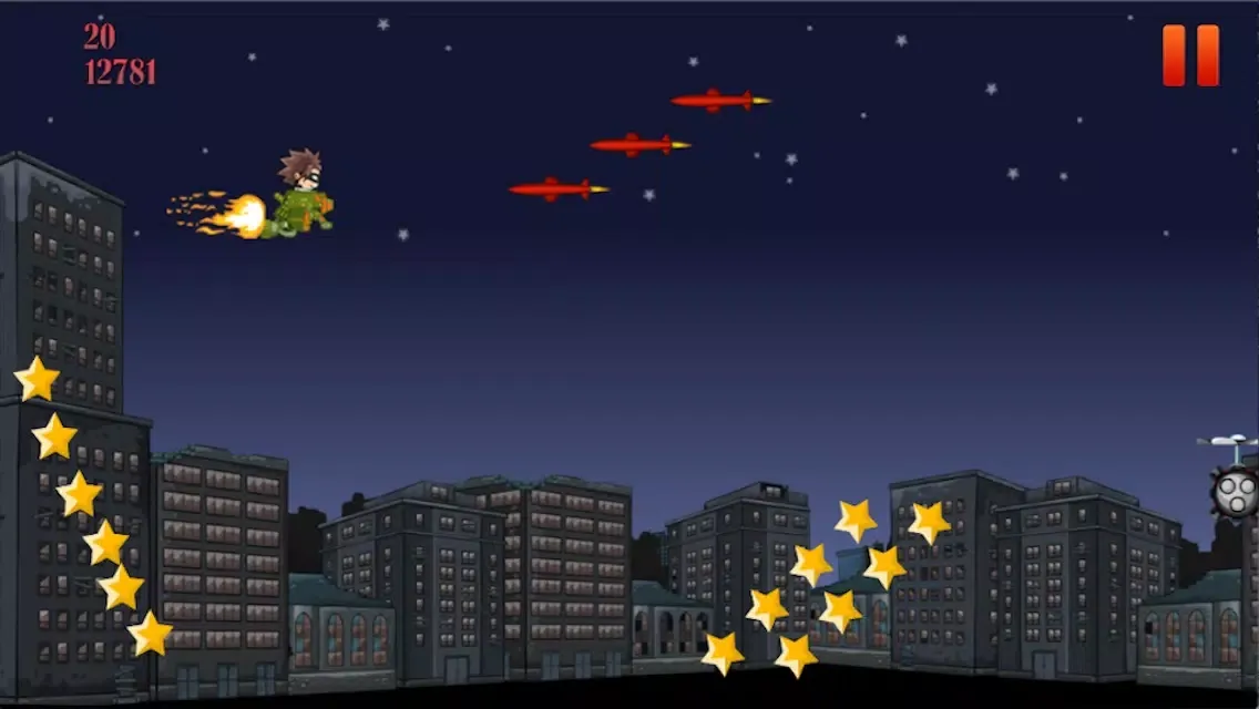 Screenshot di JetMan Rocket Sled