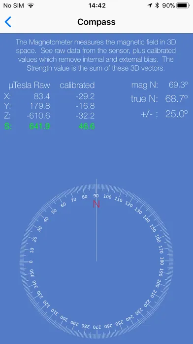 Capturas de tela do Sensor Play - Data Recorder