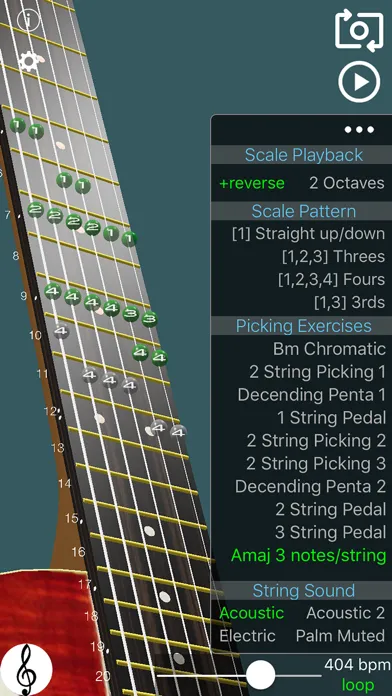 Guitar Scales 3D স্ক্রিনশট