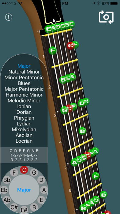 Guitar Scales 3D应用截图