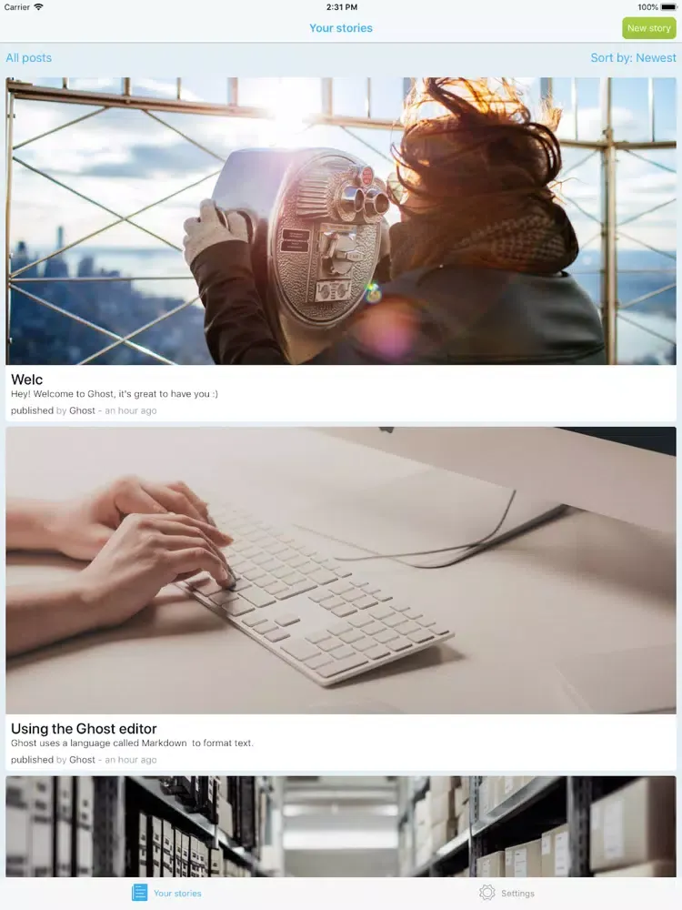 Publication iPad  سکرین شاٹس