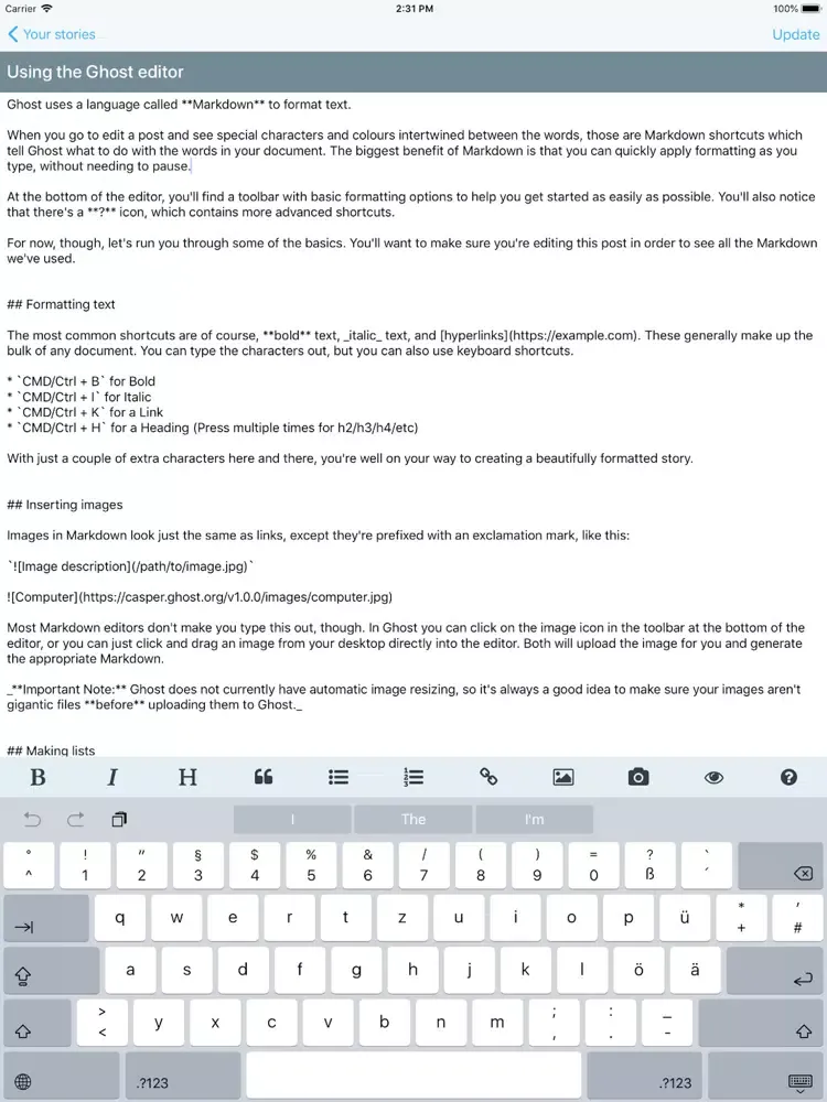 Publication iPad  سکرین شاٹس