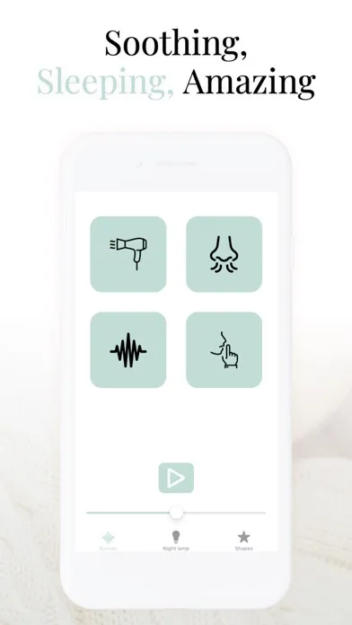 Tangkapan layar Fall Asleep Baby: Sound & Lamp
