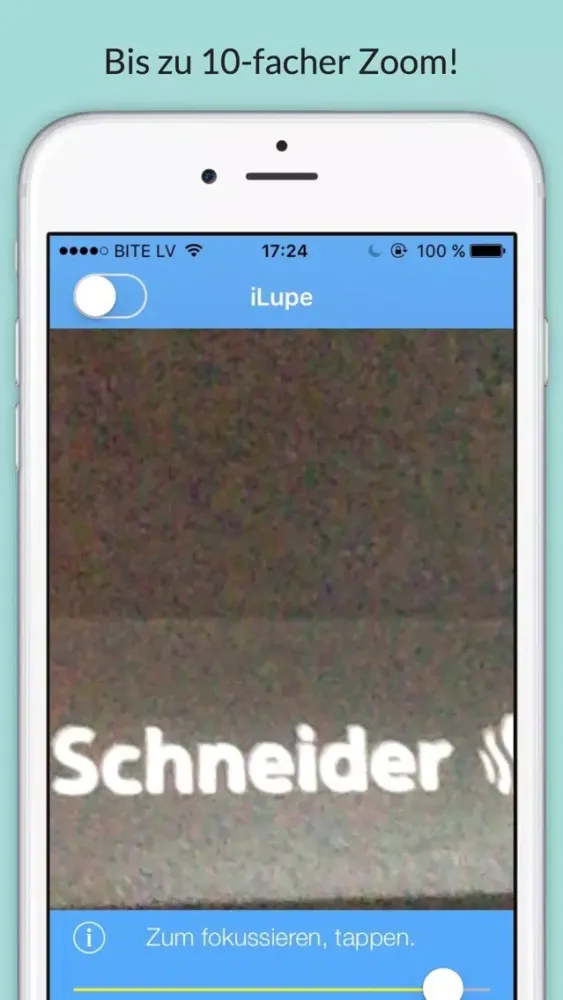iLupe - Lupe mit Zoom und Licht應用截圖