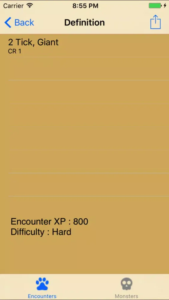 Capturas de tela do Encounters For PF-No Ads