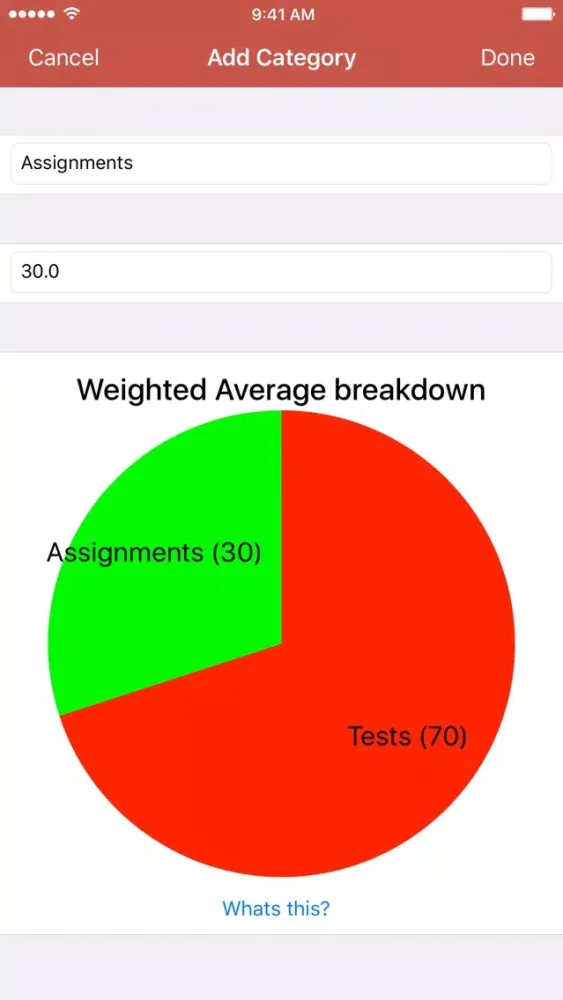 Gradebook - A Grade Tracker应用截图
