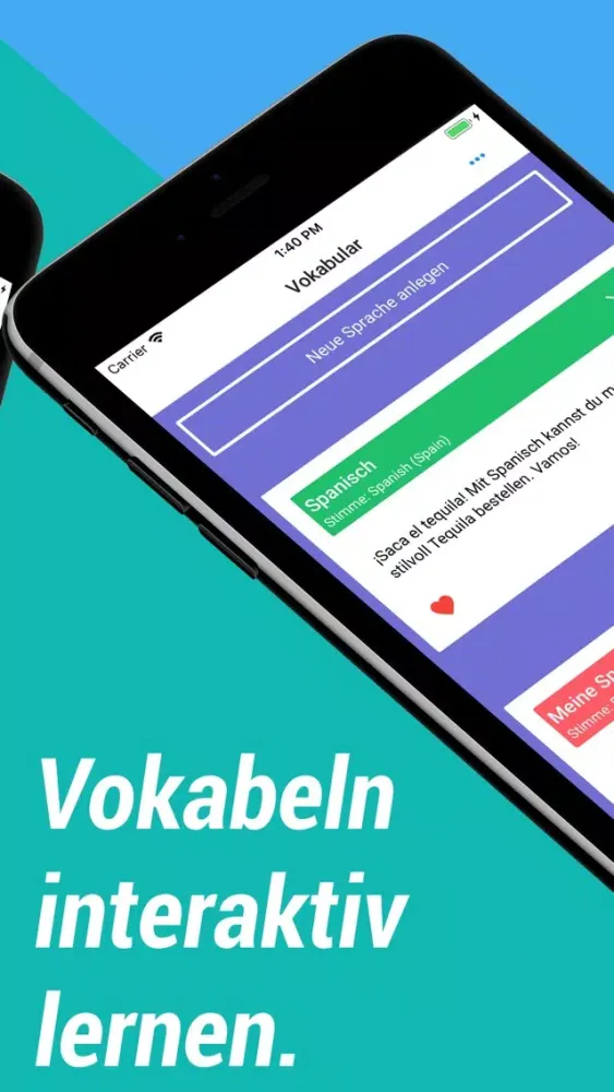 Tangkapan skrin Vokabular