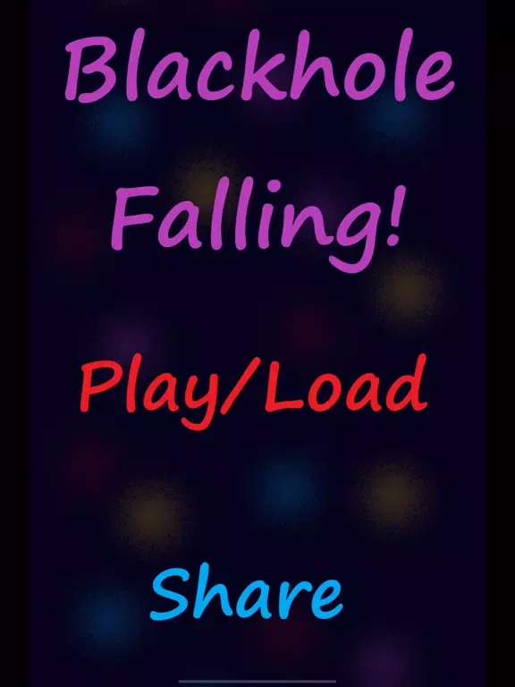 Blackhole Falling! iPad  스크린샷