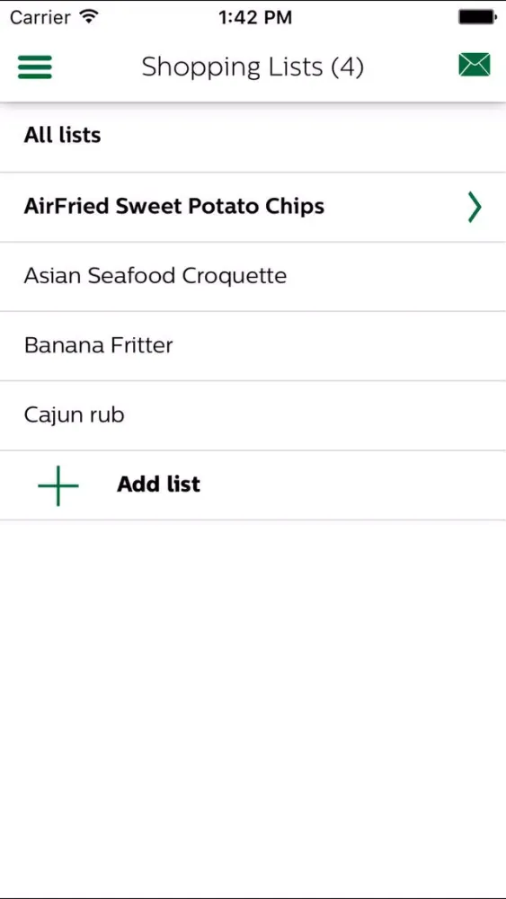 Philips Airfryer スクリーンショット