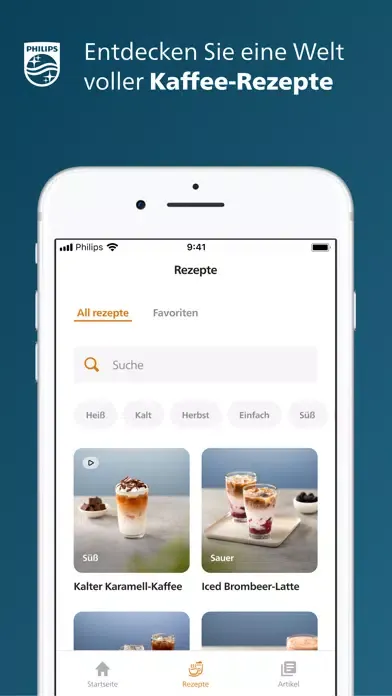 Screenshot di Philips Coffee+