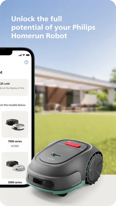ภาพหน้าจอของ Philips HomeRun Robot App
