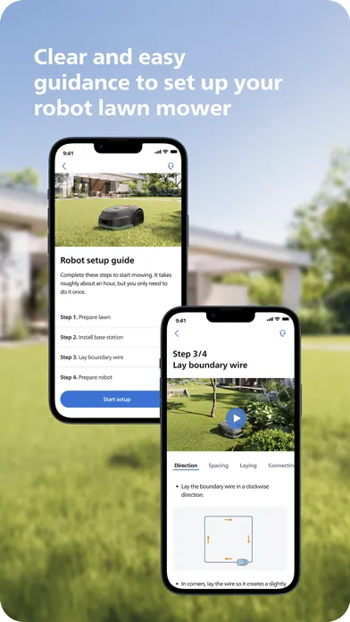 ภาพหน้าจอของ Philips HomeRun Robot App