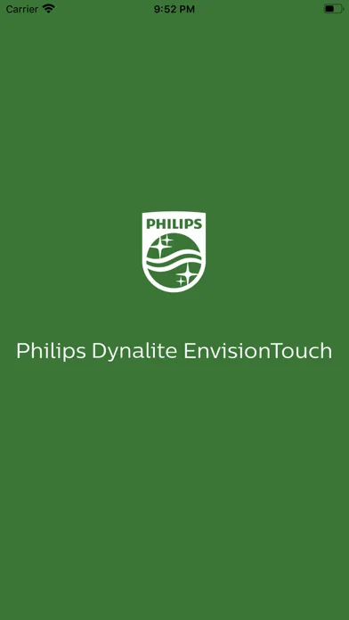 Philips Dynalite EnvisionTouch Screenshots