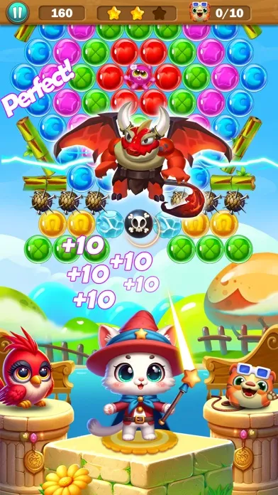 Bubble Shooter POP Bird Screenshots