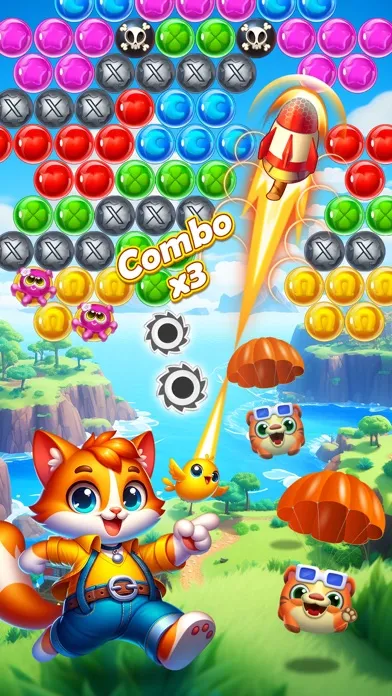 Bubble Shooter POP Bird Screenshots
