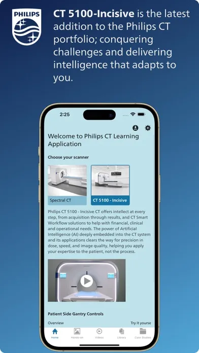Philips CT Learning应用截图