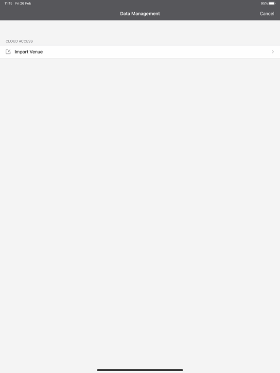 Capturas de tela do Indoor Navigation Site Enabler iPad 