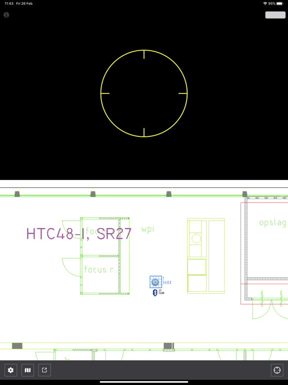 Capturas de tela do Indoor Navigation Site Enabler iPad 