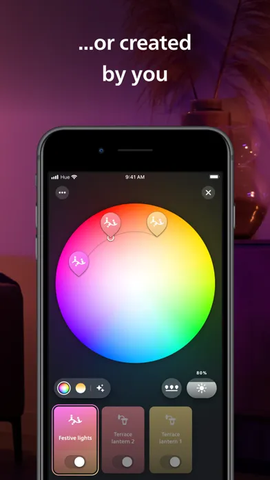 Capturas de pantalla de Philips Hue