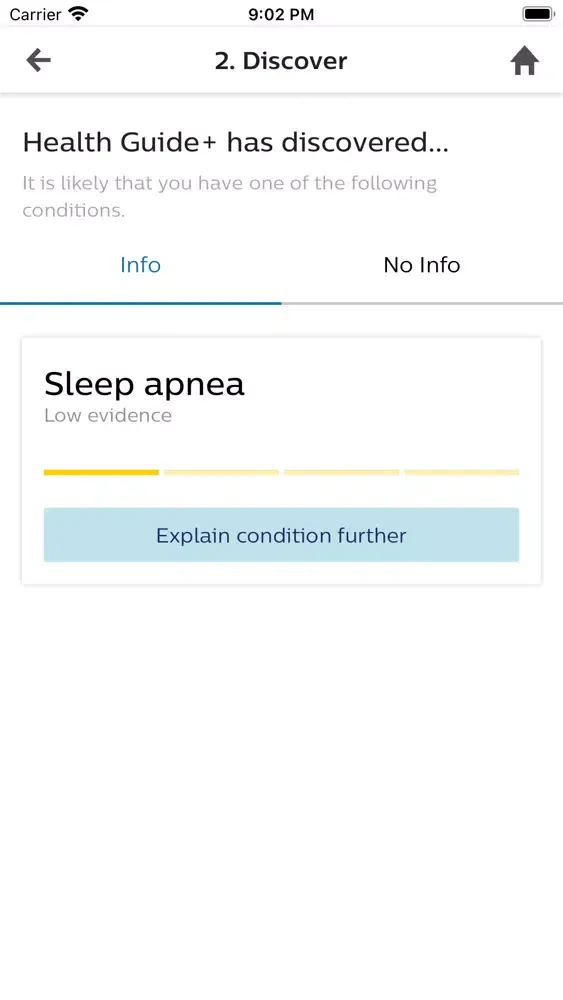 Capturas de tela do Health Guide+