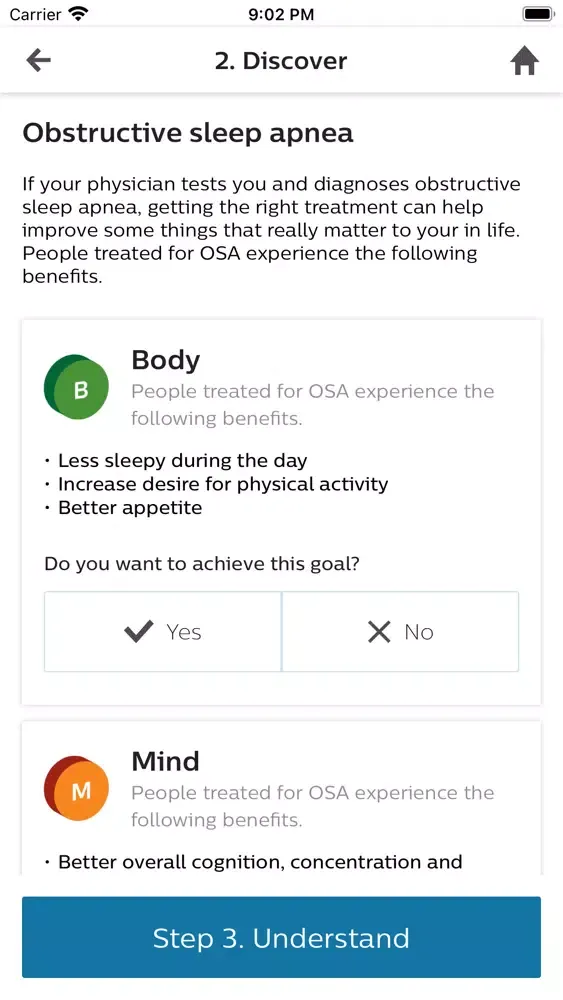 Capturas de tela do Health Guide+